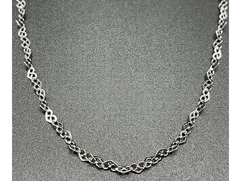 Chaîne Argent 925 Coeurs Pas Cher - Paiement Sécurisé