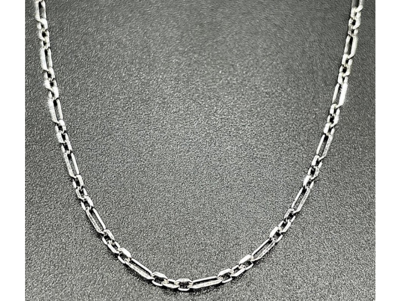 Chaîne Argent 925 Rectangles Pas Cher - Paiement Sécurisé