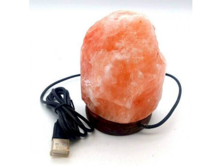 Mini Lampe de Sel USB Rose 1KG Pas Cher | Paiement Sécurisé