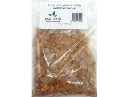 Résine ESOTERRA Gomme Arabique 100g Pas Cher | Paiement Sécurisé