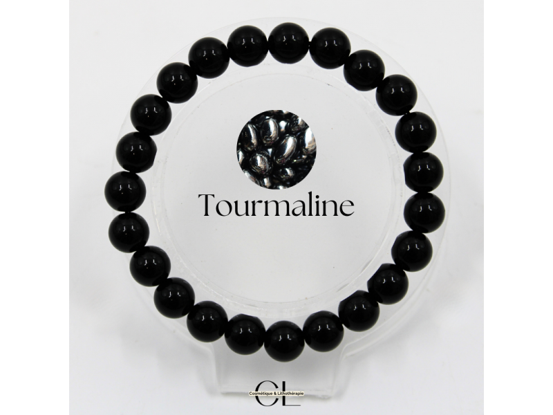 Bracelet en pierres naturelles Tourmaline Pas Cher