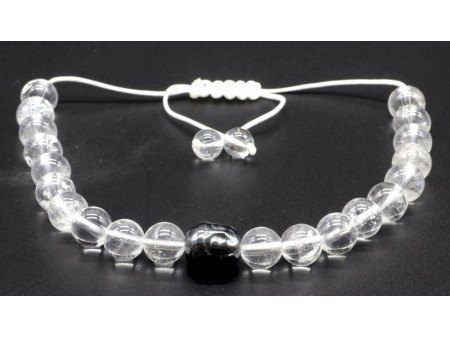 Bracelet Ajustable Cristal de Roche Pas Cher