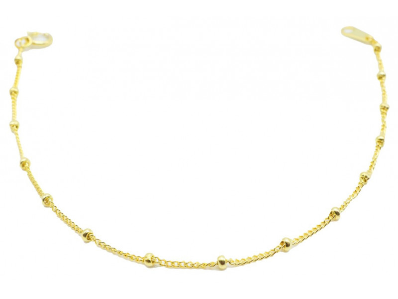 Bracelet Chaîne simple Plaqué Or Pas Cher