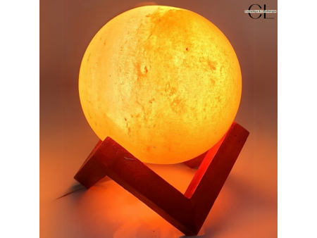 Lampe de sel d'Himalaya Sphère 3KG Pas Cher | Livraison Rapide