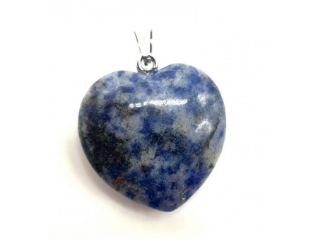 Pendentif Coeur Sodalite Pas Cher