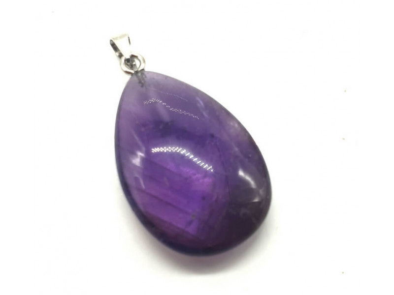 Pendentif Larme Améthyste Pas Cher