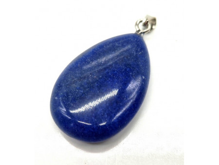 Pendentif Larme Aventurine Bleue Pas Cher