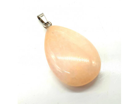 Pendentif Larme Aventurine Rose Pas Cher