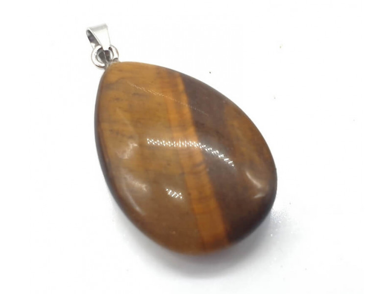 Pendentif Larme Oeil de Tigre Pas Cher