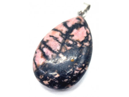 Pendentif Larme Rhodonite Pas Cher