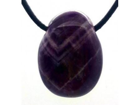 Améthyste Chevron roulée Percée Pas Cher