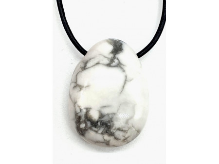 Howlite roulée Percée Pas Cher