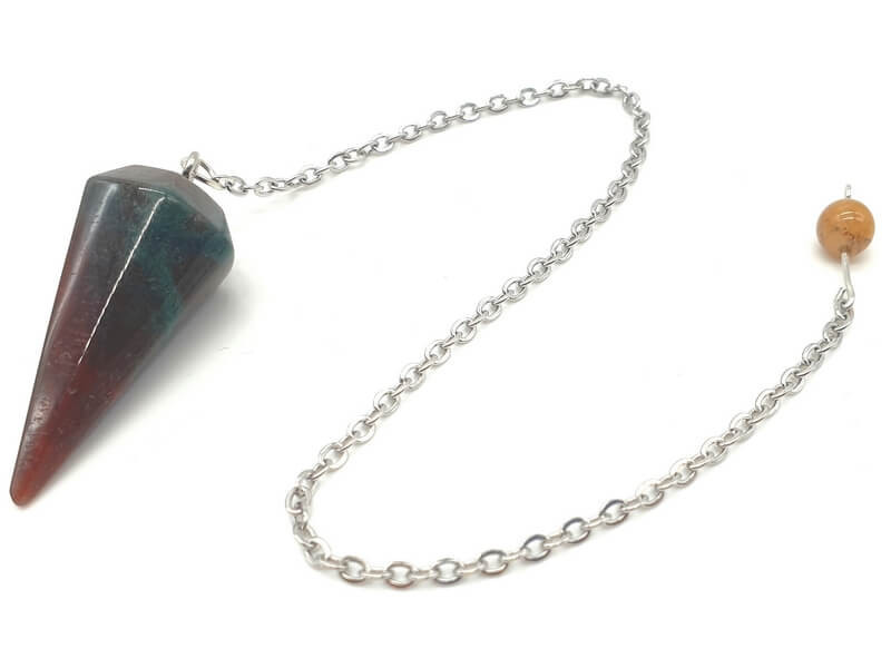 Pendule conique Agate Indienne Pas Cher