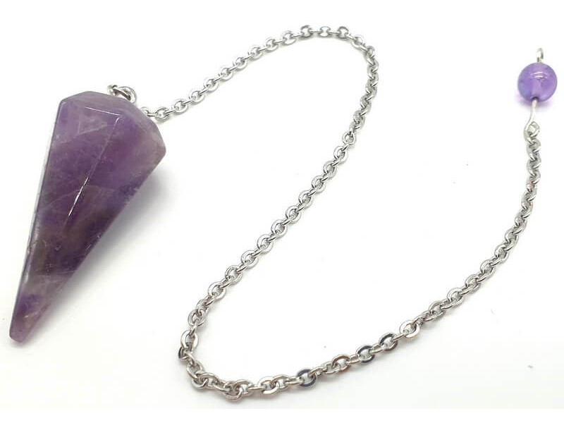 Pendule conique Améthyste Pas Cher