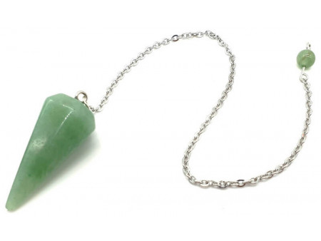 Pendule conique Aventurine Verte Pas Cher