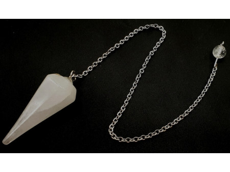 Pendule conique Cristal de Roche Pas Cher