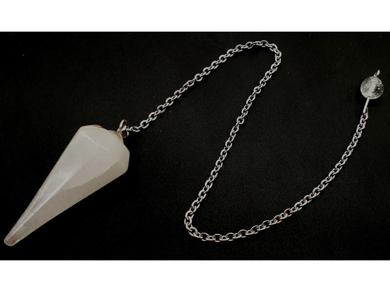 Pendule conique Cristal de Roche Pas Cher