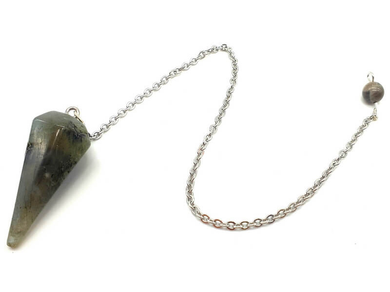 Pendule conique Labradorite Pas Cher