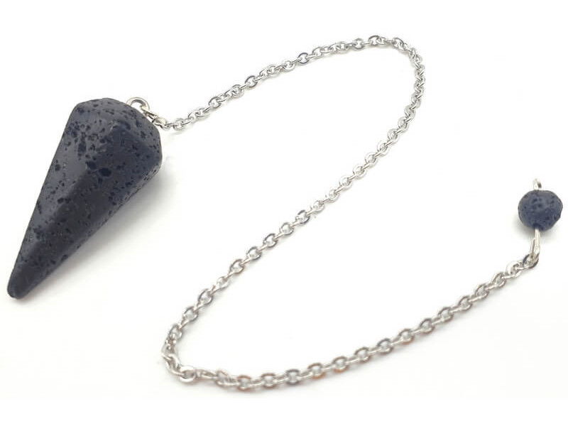 Pendule conique Pierre de Lave Pas Cher