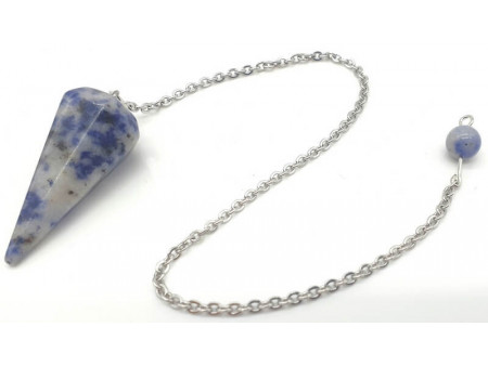 Pendule conique Sodalite Pas Cher