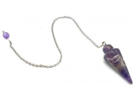 Pendule Goutte Améthyste Pas Cher