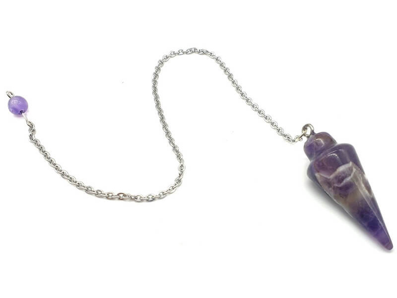 Pendule Goutte Améthyste Pas Cher