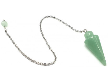 Pendule Goutte Aventurine Verte Pas Cher