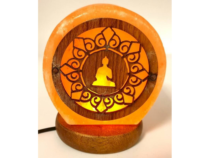 Mini Lampe de Sel Bouddha Pas Cher - Paiement Sécurisé