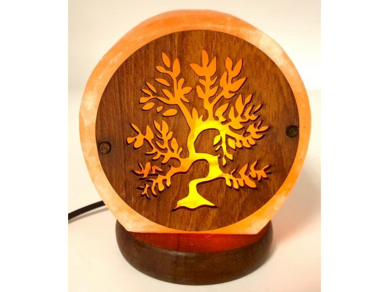 Mini Lampe de Sel Arbre de Vie Pas Cher - Paiement Sécurisé