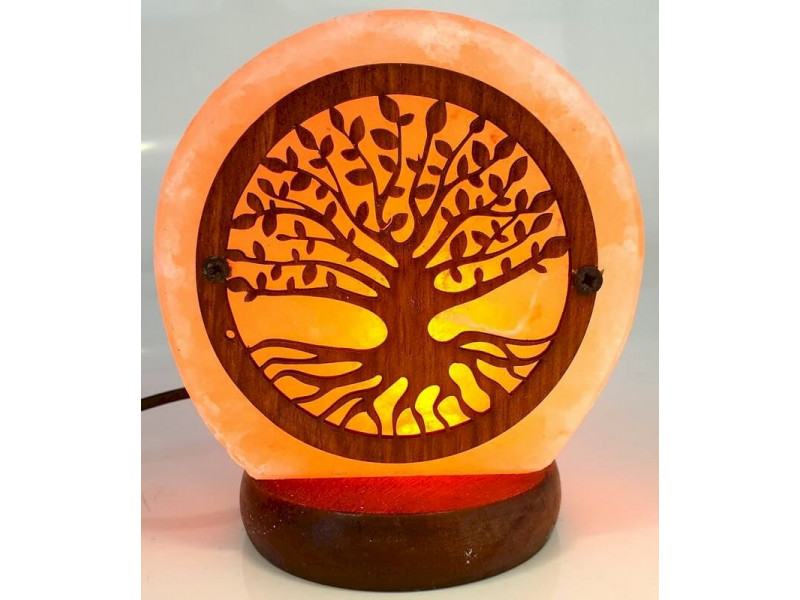 Mini Lampe de Sel Arbre de Vie Pas Cher - Paiement Sécurisé