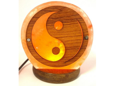 Mini Lampe de Sel Yin-Yang Pas Cher - Paiement Sécurisé