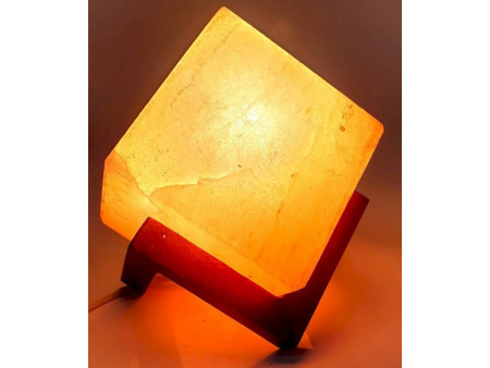 Lampe de Sel Himalaya Cube DESIGN Pas Cher - Paiement Sécurisé