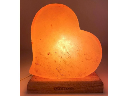 Lampe de Sel Himalaya Cœur DESIGN Pas Cher - Paiement Sécurisé