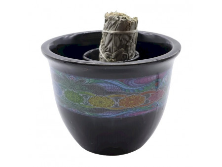 Bol Fumigation Céramique 10cm Pas Cher | Pierre & Beaute