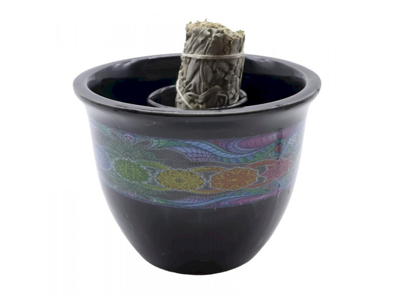 Bol Fumigation Céramique 10cm Pas Cher | Pierre & Beaute