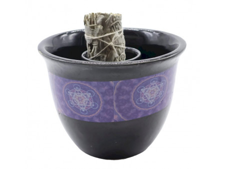 Bol Fumigation Céramique Métatron Pas Cher | Pierre & Beaute