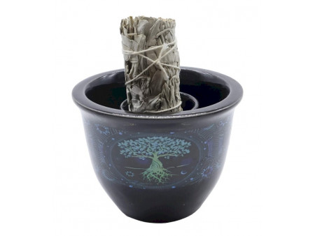 Bol Fumigation Céramique Arbre de Vie Pas Cher | Pierre & Beaute