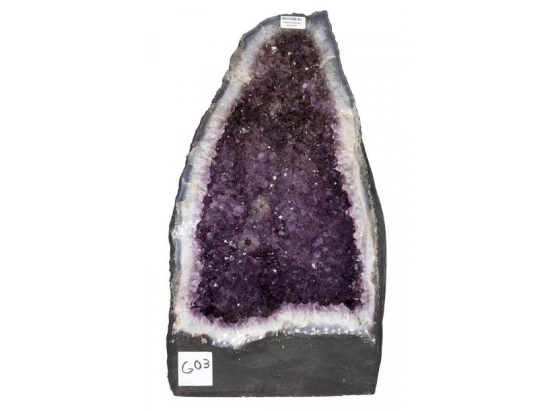 Géode Améthyste du Brésil A – 30,3 kg | Cristaux Naturels de Sérénité