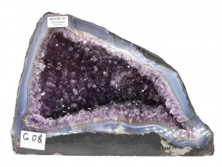 Géode Améthyste du Brésil A – 14KG | Cristaux Naturels de Sérénité