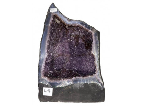 Géode Améthyste du Brésil A – 29.2KG | Cristaux Naturels de Sérénité