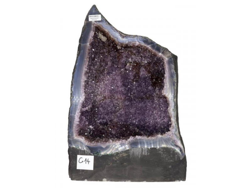 Géode Améthyste du Brésil A – 29.2KG | Cristaux Naturels de Sérénité