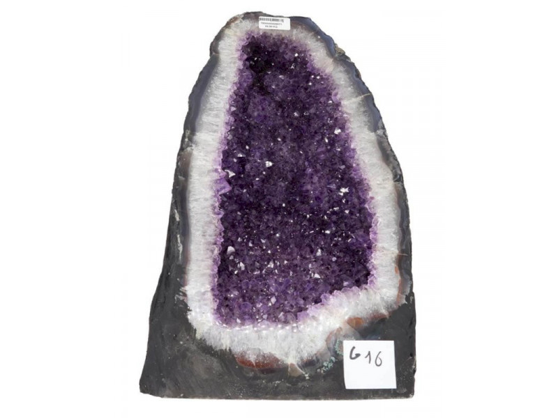Géode Améthyste du Brésil A – 22.3KG | Cristaux Naturels de Sérénité