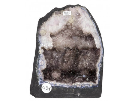 Géode Améthyste du Brésil A – 26KG | Cristaux Naturels de Sérénité