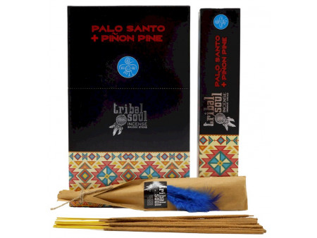 Encens Tribal Soul  Palo Santo & Pin pas cher / Boîtes de 12 Paquets de 15g