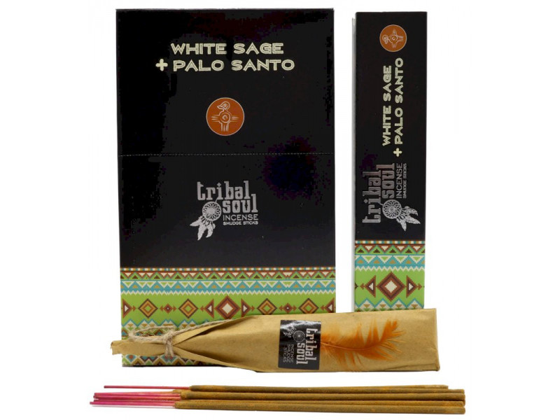 Encens Tribal Soul Sauge Blanche & Palo Santo pas cher