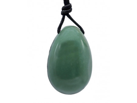 Œuf de Yoni Aventurine Verte 4.5cm pas cher | Pierre & Beauté
