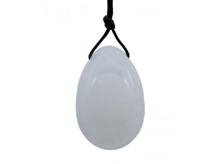 Œuf de Yoni Cristal de Roche 4.5cm pas cher | Pierre & Beauté