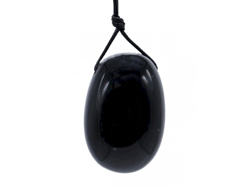 Œuf de Yoni Obsidienne Noire 4.5cm pas cher | Pierre & Beauté