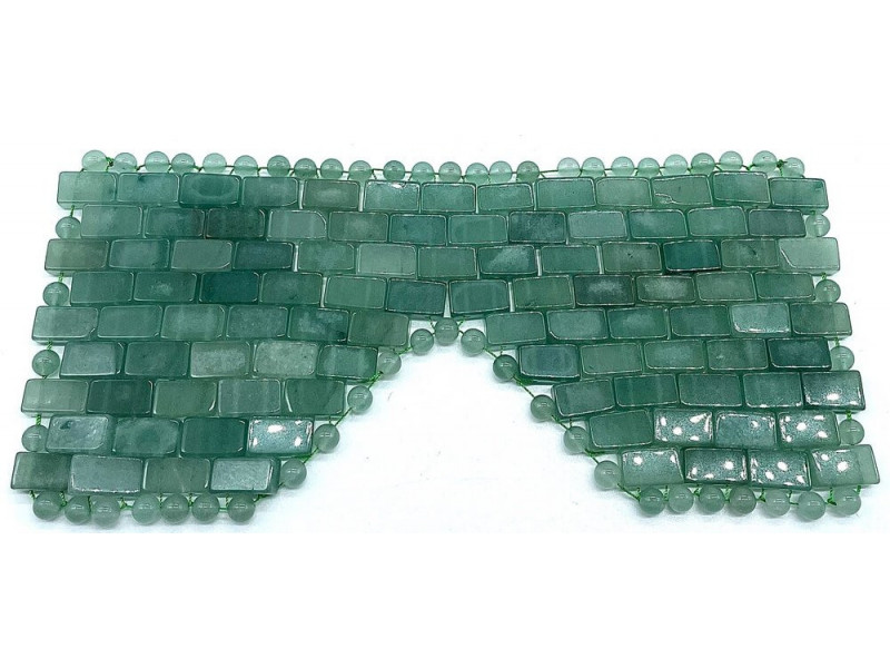 Masque de Méditation Yeux Aventurine Verte | Pierre & Beauté