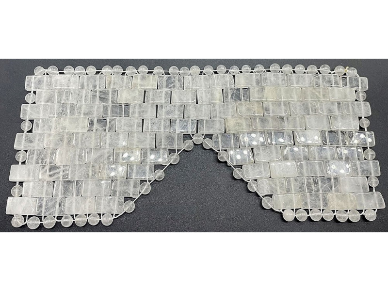 Masque de Méditation Yeux Cristal de Roche | Pierre & Beauté